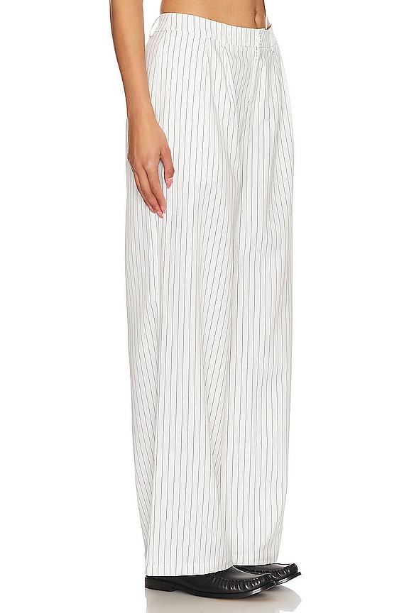 view 2 of 4 Jazmine Pant in White Stripe