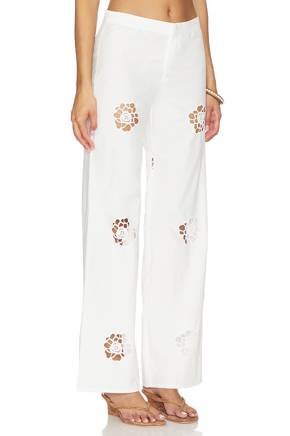 view 2 of 6 PANTALON BLANCA in White