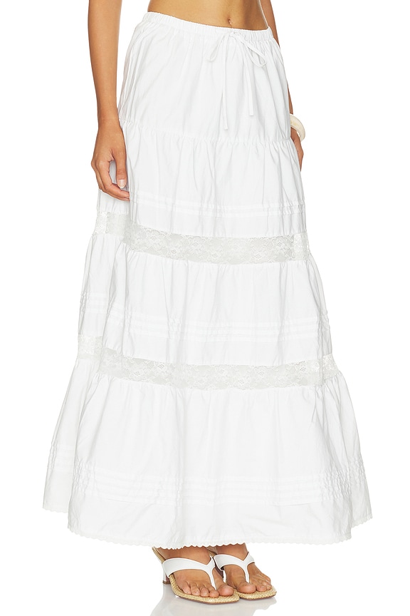 view 2 of 6 FALDA DOLORES in White