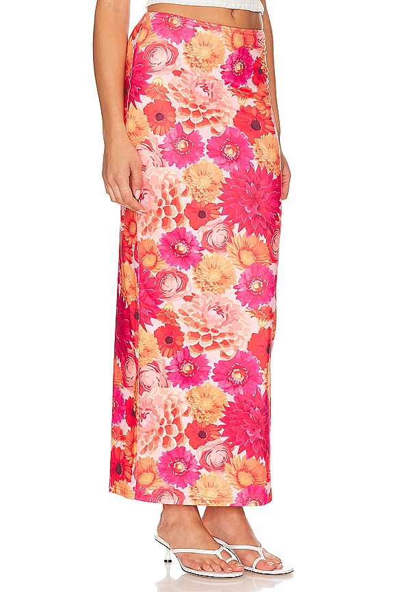 view 2 of 4 Bella Maxi Skirt in Pink Multi