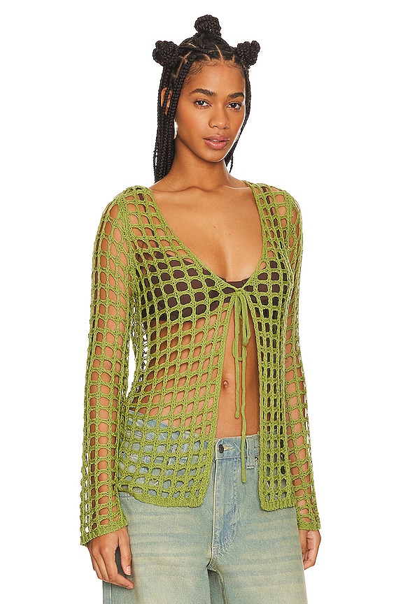 view 2 of 4 MALYA 가디건 in Sage