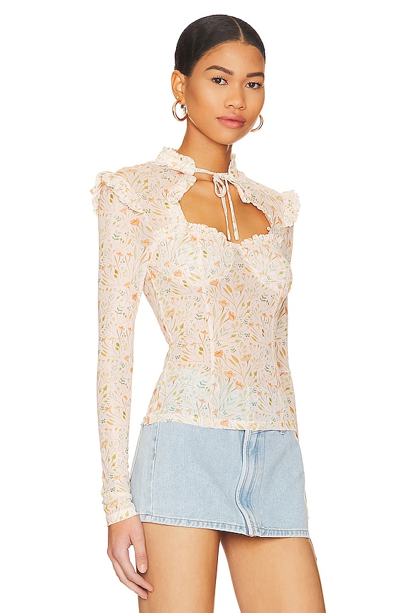 view 2 of 4 XOEY トップ in Blush Multi