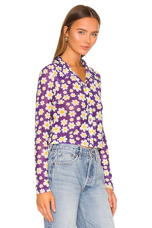 view 2 of 4 DIONE 탑 in Purple Multi