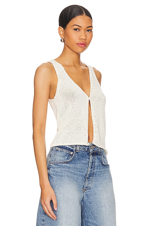 view 2 of 4 Jade Knit Top in Ivory