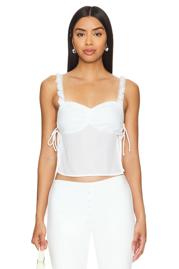 view 2 of 6 Lily Rose Cami Top in White