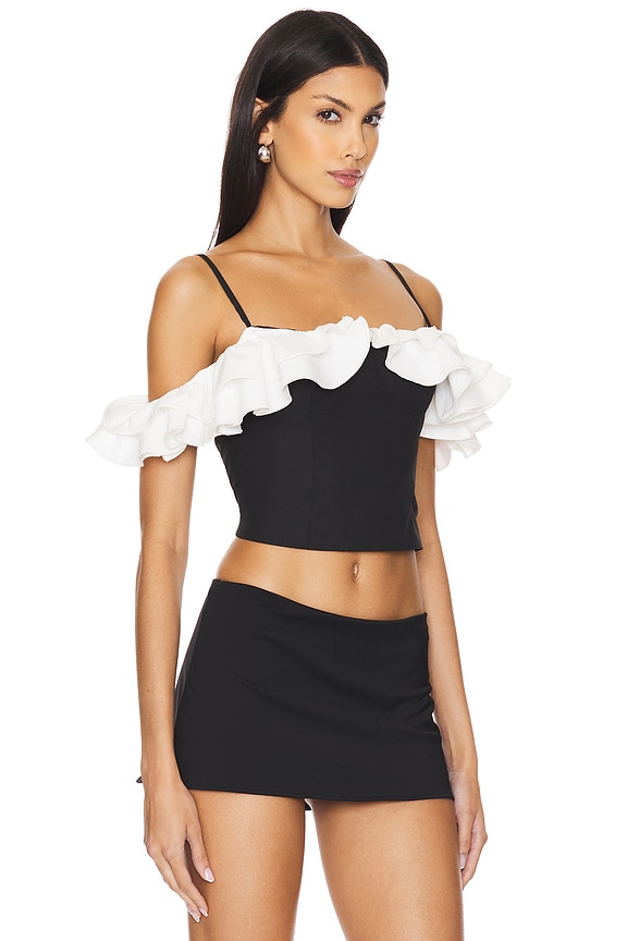 view 2 of 4 Corinna Top in Black