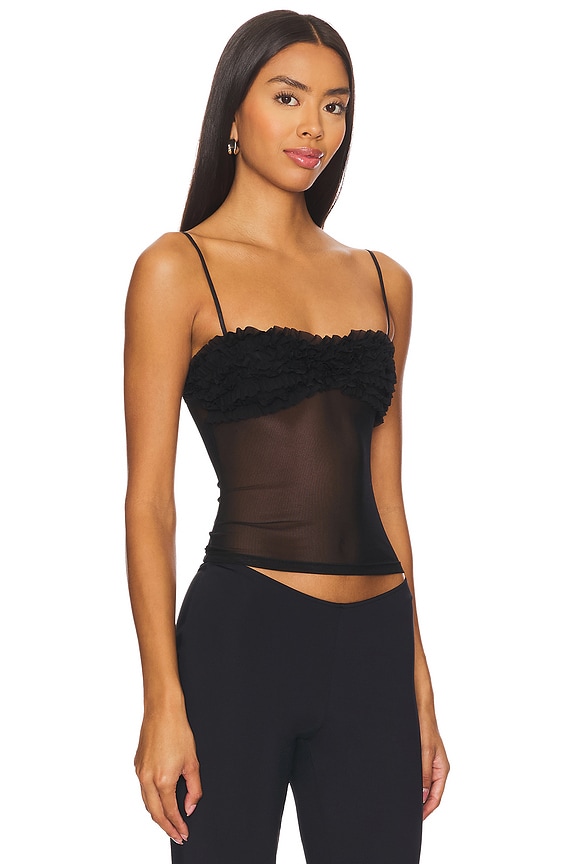 view 2 of 4 Carmine Cami Top in Black