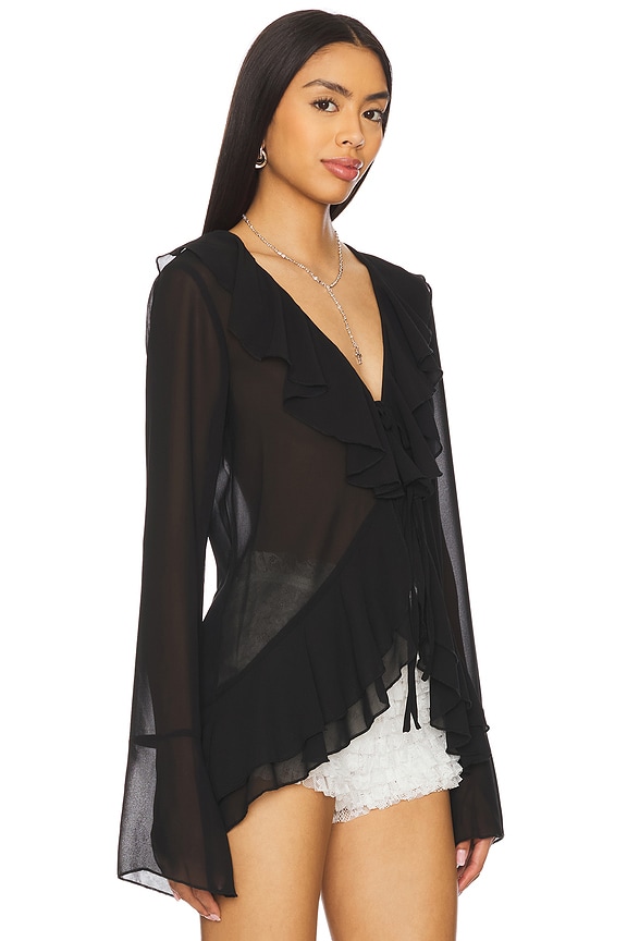 view 2 of 4 Alisia Top in Black