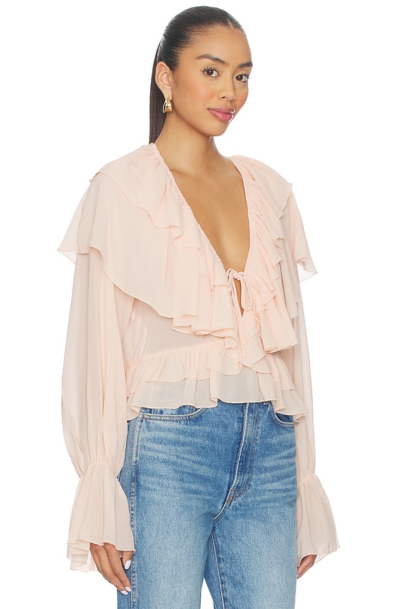 view 2 of 4 Logana Top in Blush