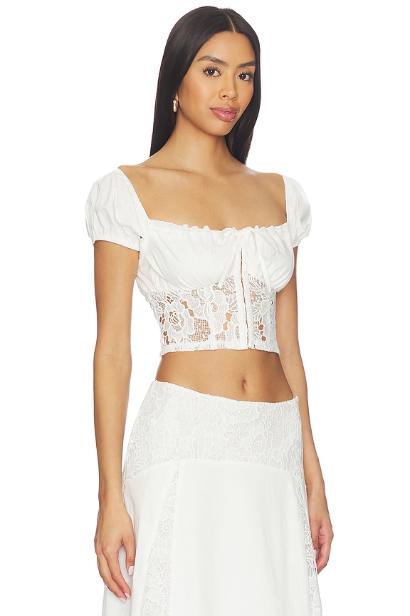 view 2 of 4 Loriela Top in White