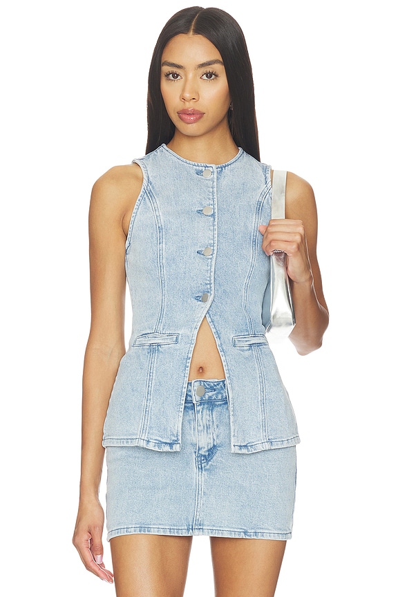 view 1 of 4 Maeve Top in Light Blue