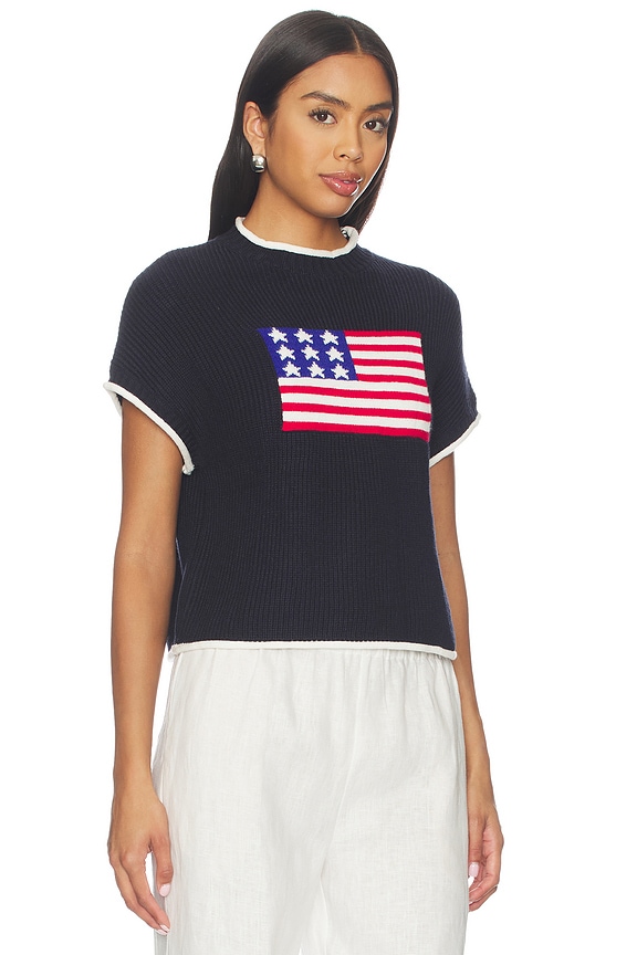 view 2 of 5 Conley Knit Top in Navy