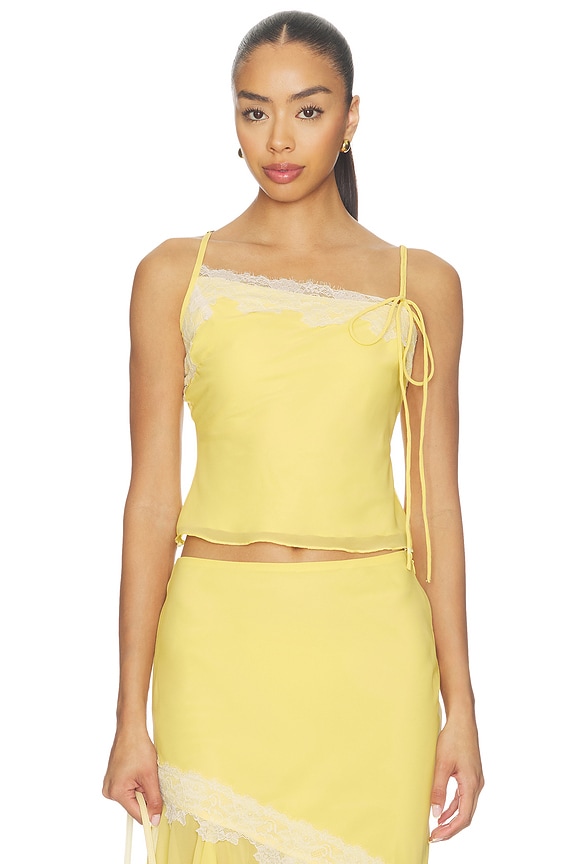 view 1 of 4 Yara Top in Baby Yellow