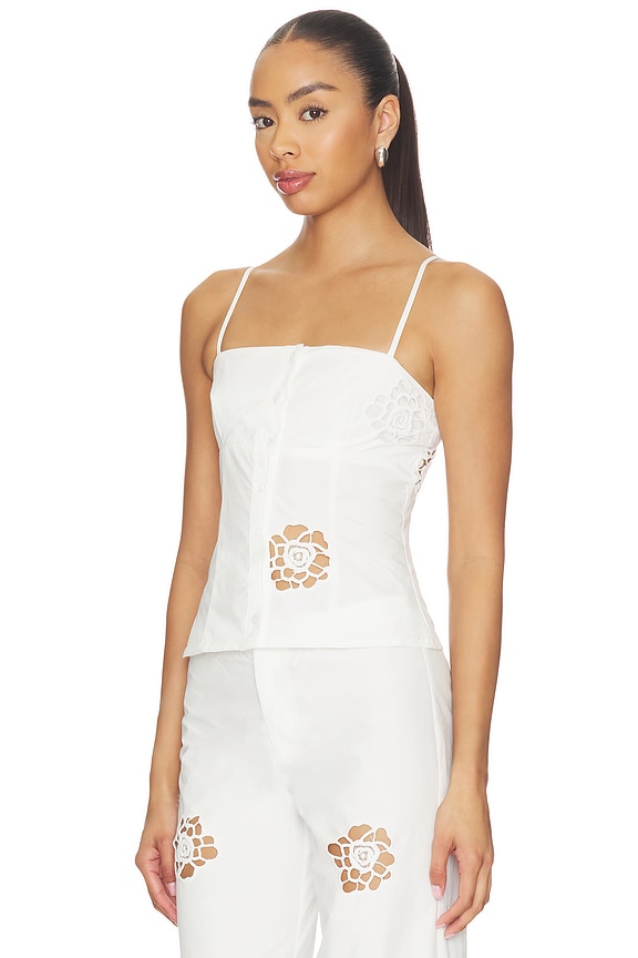 view 2 of 4 Blanca Cami Top in White