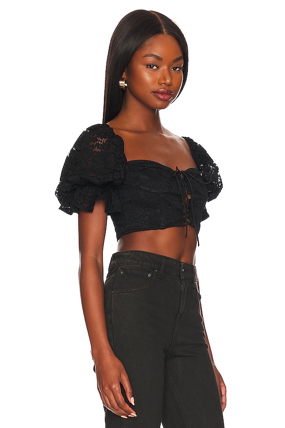 view 2 of 4 TAMIA 탑 in Black