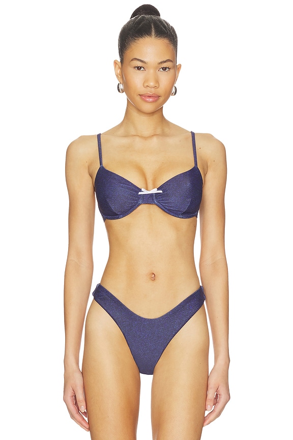 view 1 of 4 RILEY トップ in Blue Denim