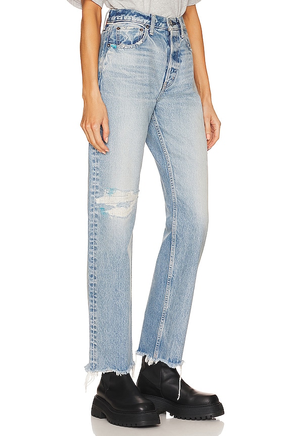 view 2 of 4 Brighton Wide Straight in Light Blue