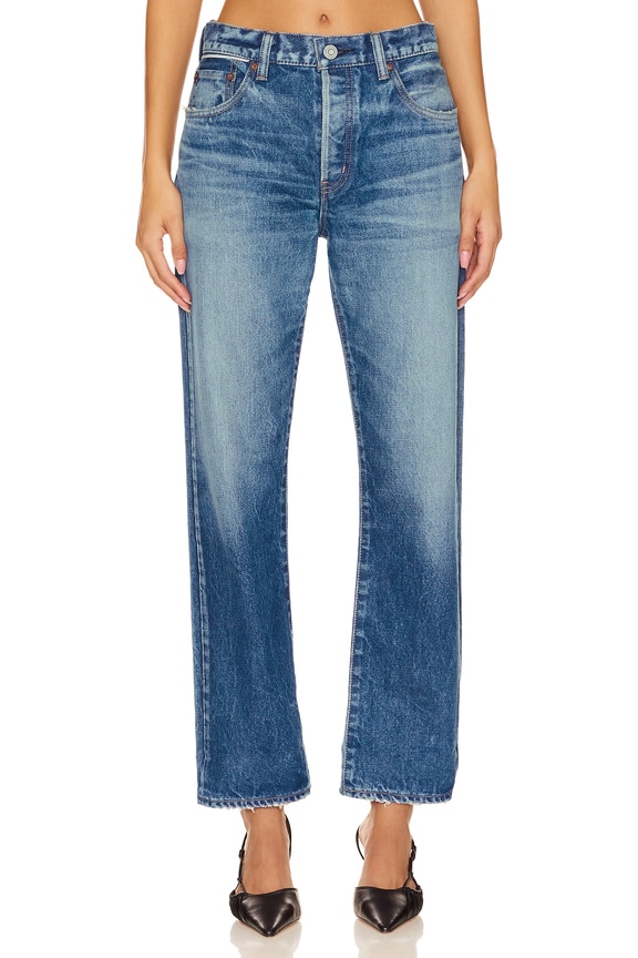 view 2 of 5 Foxwood Straight Jeans in Blue