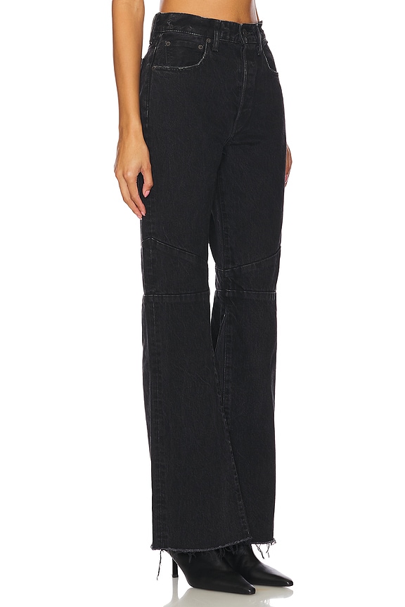 view 2 of 4 ANGELINE SWITCHING 플레어 진 in Black