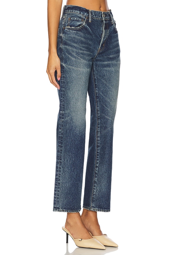 view 2 of 6 Bardin Straight Jeans in Dark Blue