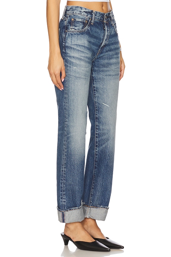 view 2 of 6 Aquebogue Straight Jeans in Blue