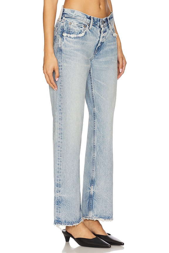 view 2 of 6 CORTE RECTO DE TIRO BAJO WILDWOOD in Light Blue