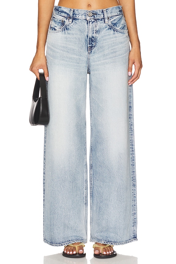 view 1 of 6 Lewes Super Wide Jeans in Blue