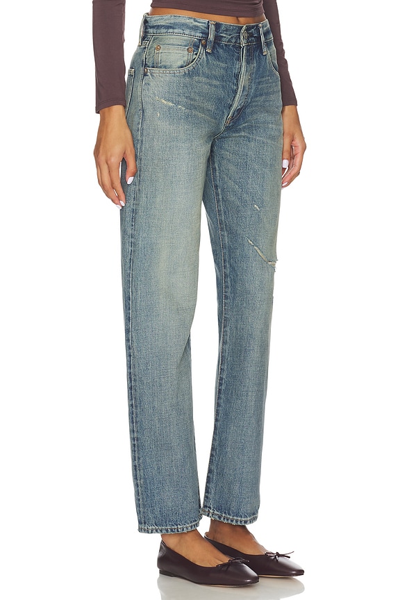 view 2 of 6 Showell Straight Jeans in Blue