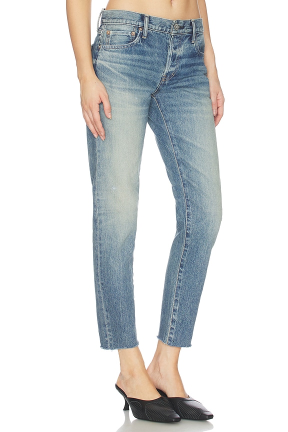 view 2 of 6 Medfield Tapered Jeans in Light Blue