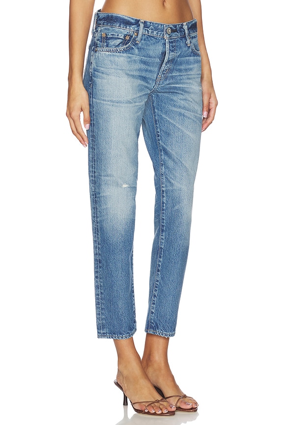 view 2 of 6 Wrentham Tapered Jeans in Blue