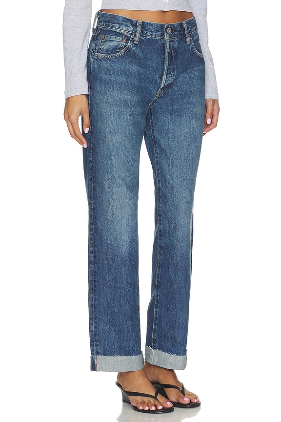 view 2 of 6 Kent Straight Leg Jeans in Blue