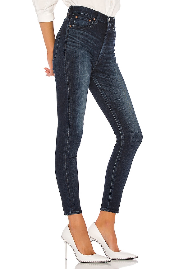 view 2 of 4 Crawford Rebirth Skinny in Dark Blue