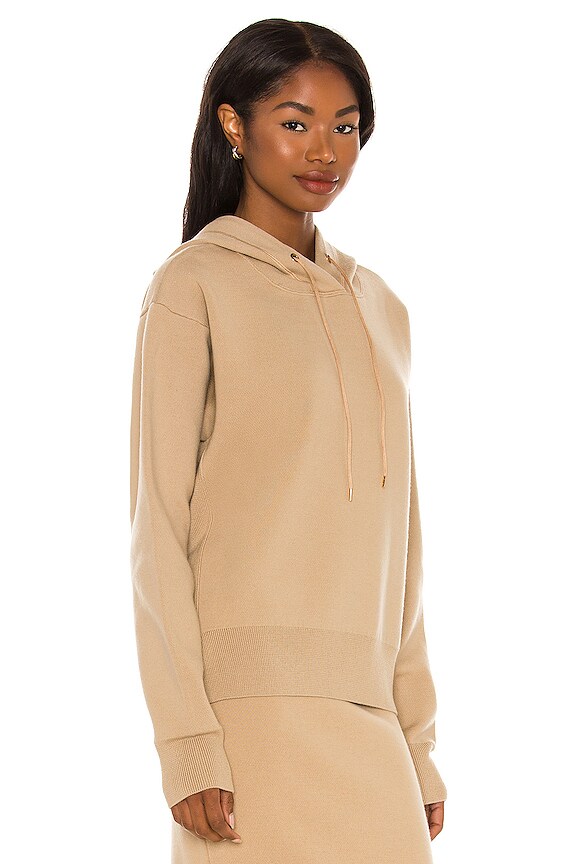 view 2 of 4 Studiowear Knit Hoodie in Beige