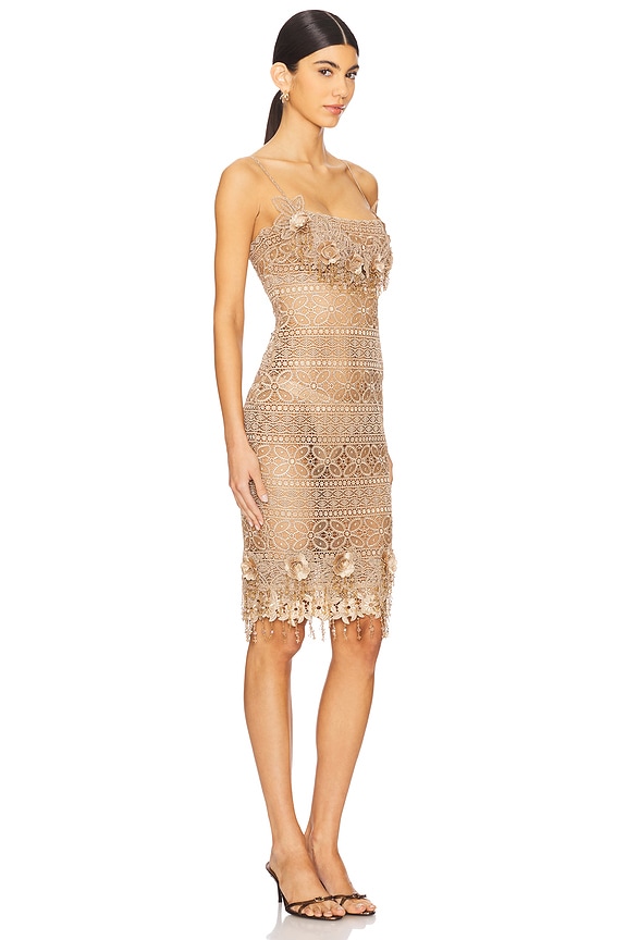 view 2 of 4 VESTIDO LEO in Champagne