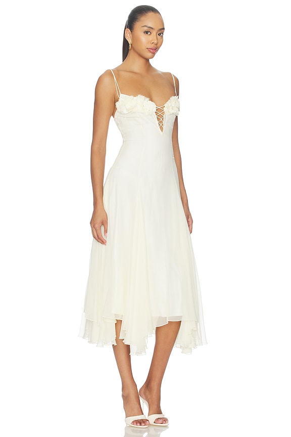 view 2 of 3 VESTIDO VALENTINA in Butter