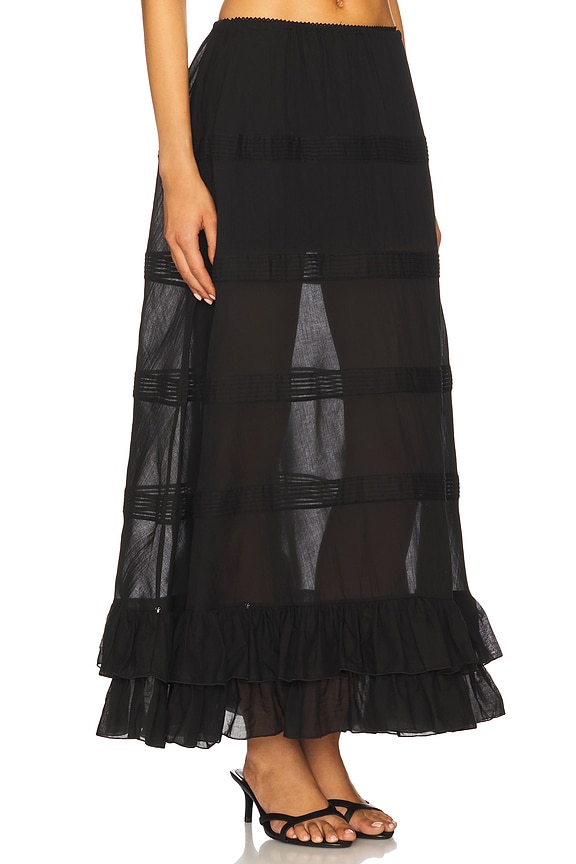 view 2 of 6 Maxi Skirt in Black