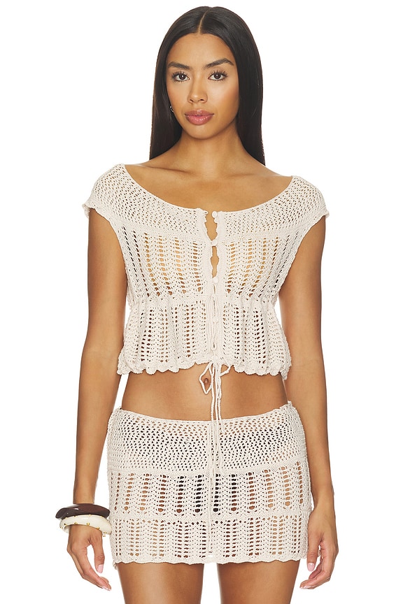 view 2 of 6 Sicilia Top in Light Blush