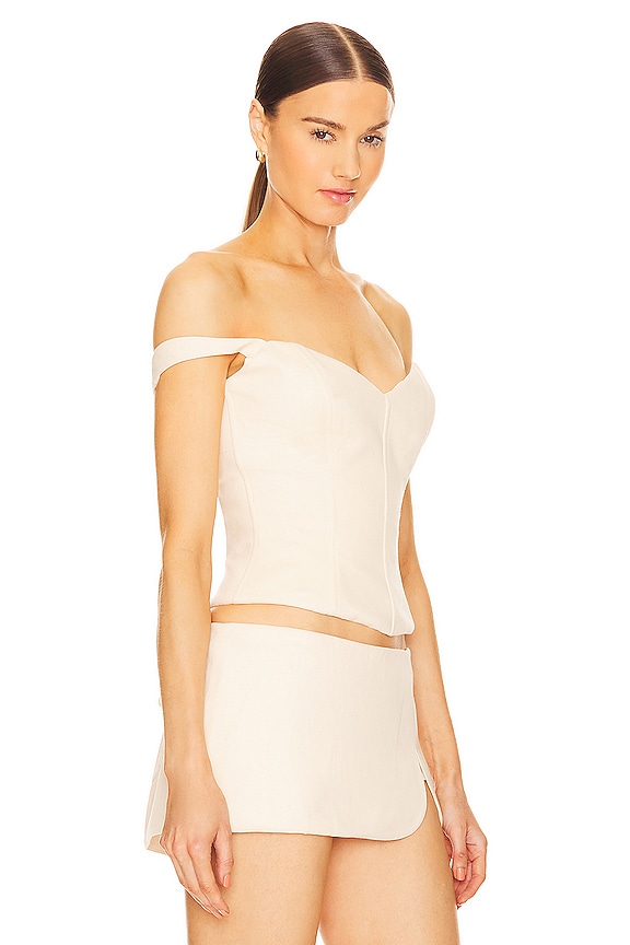 view 2 of 4 Bustier in Beige