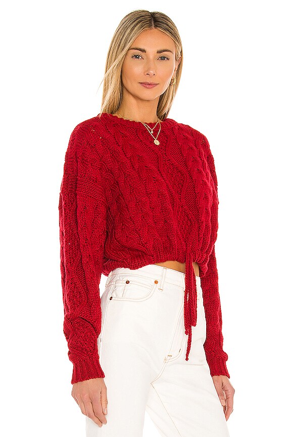 view 2 of 4 Adele Sweater in Red