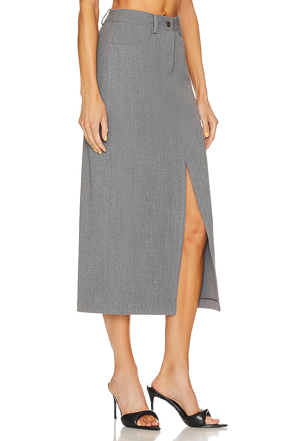 view 2 of 4 Sara Skirt in Grey