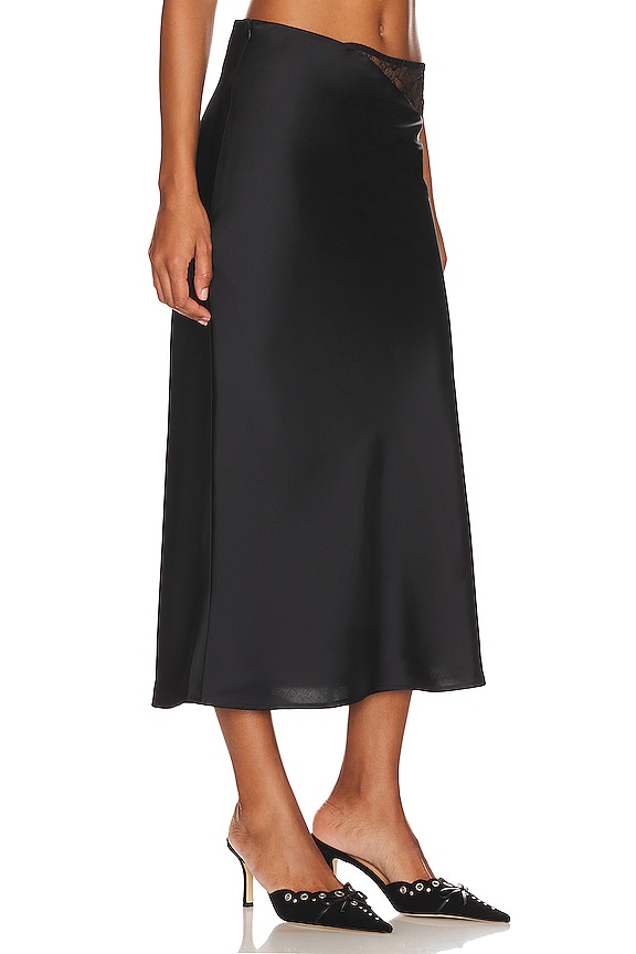 view 2 of 4 Curzola Long Skirt in Black