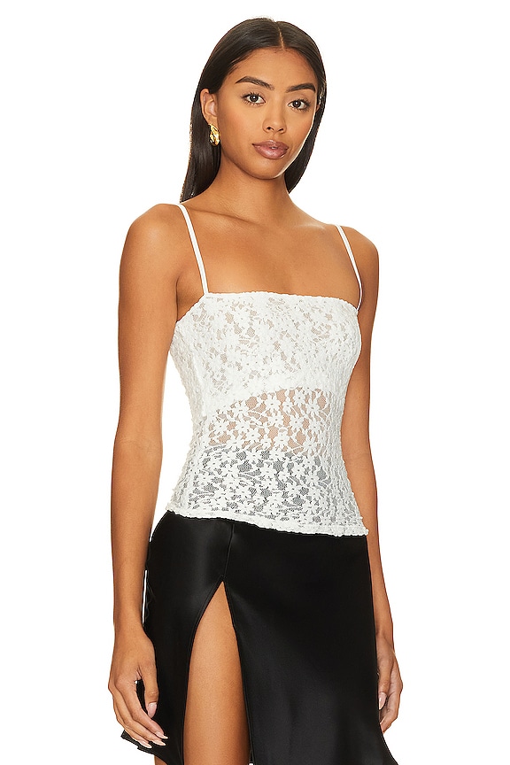 view 2 of 4 TOP DENTELLE KORCULA in White