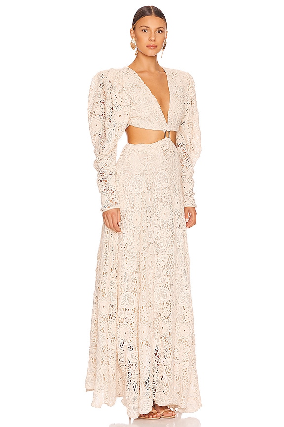 view 2 of 3 Pandora Maxi Dress in Ivory