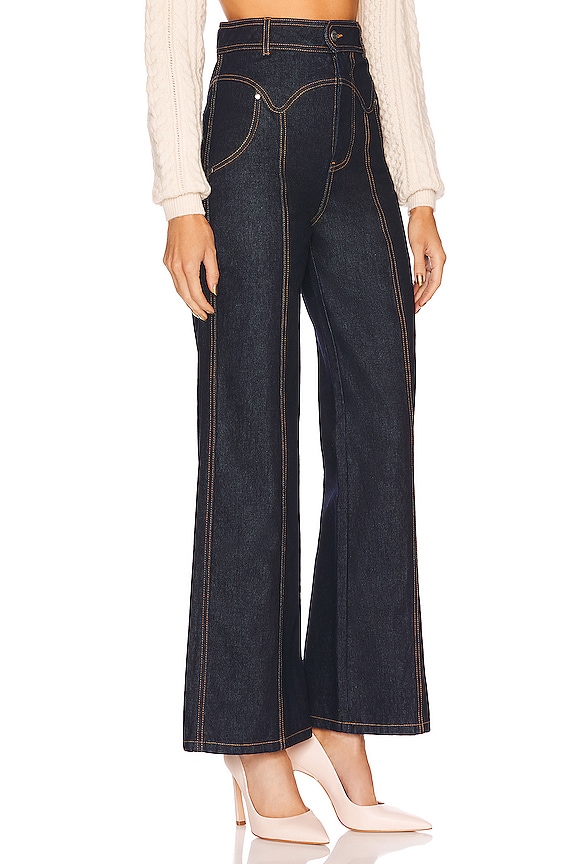 view 2 of 4 Harriet Jeans in Dark Blue