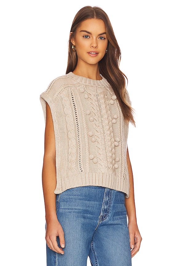 view 2 of 4 GILET LEA in Ecru