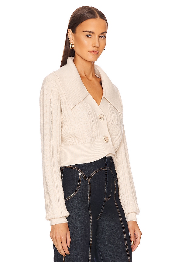 view 2 of 4 GILET EVIE in Ivory