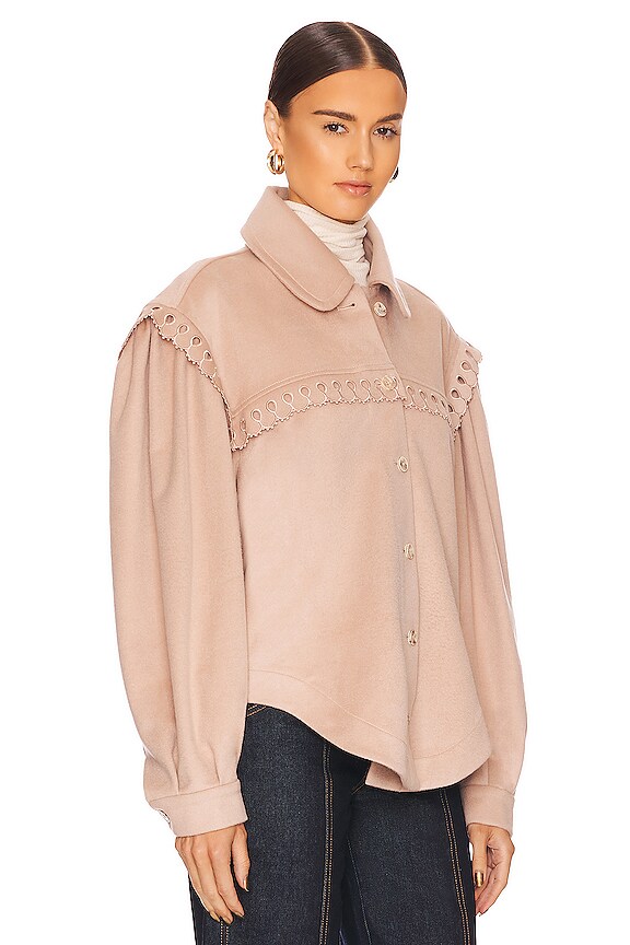 view 2 of 4 BLOUSON CLEMENTINE in Light Pink