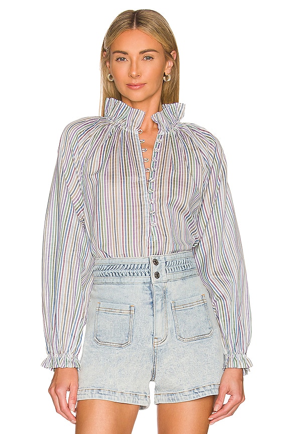 view 1 of 4 CHEMISE AURELIA in Stripe