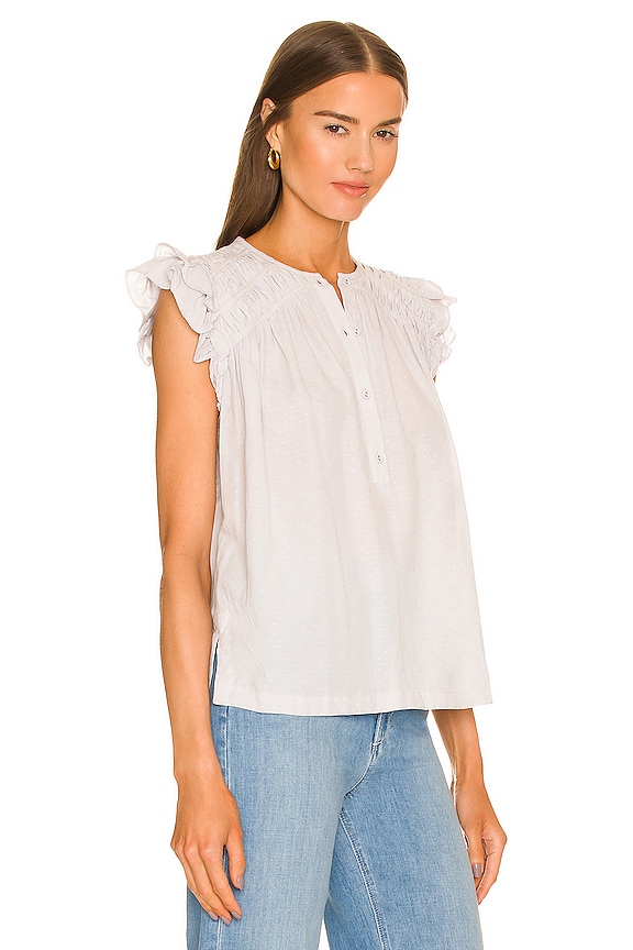 view 2 of 4 Valeria Top in Cloud Grey