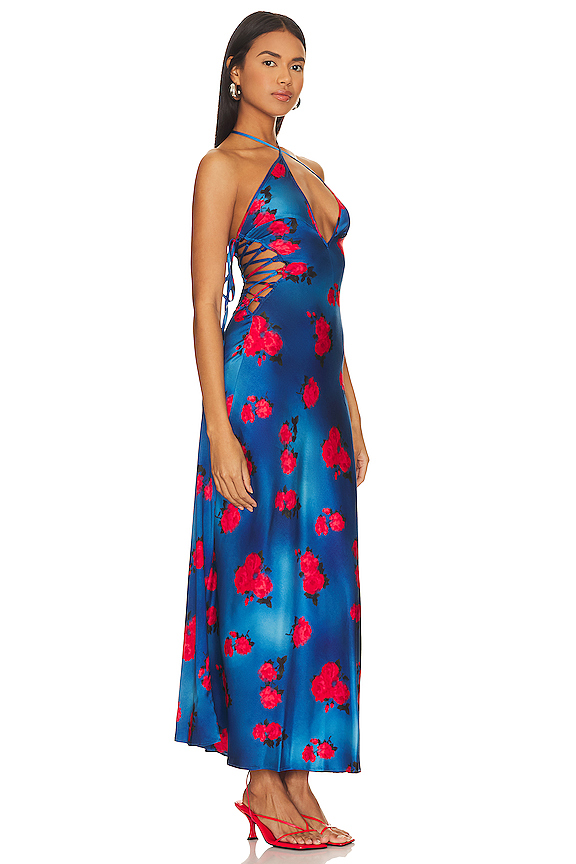 view 2 of 4 ПЛАТЬЕ REBECCA in Bleu